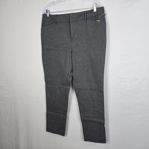 A New Day Skinny Ankle Pants Women's 14 Heather Gray Stretch NWT - Picture 8 of 16